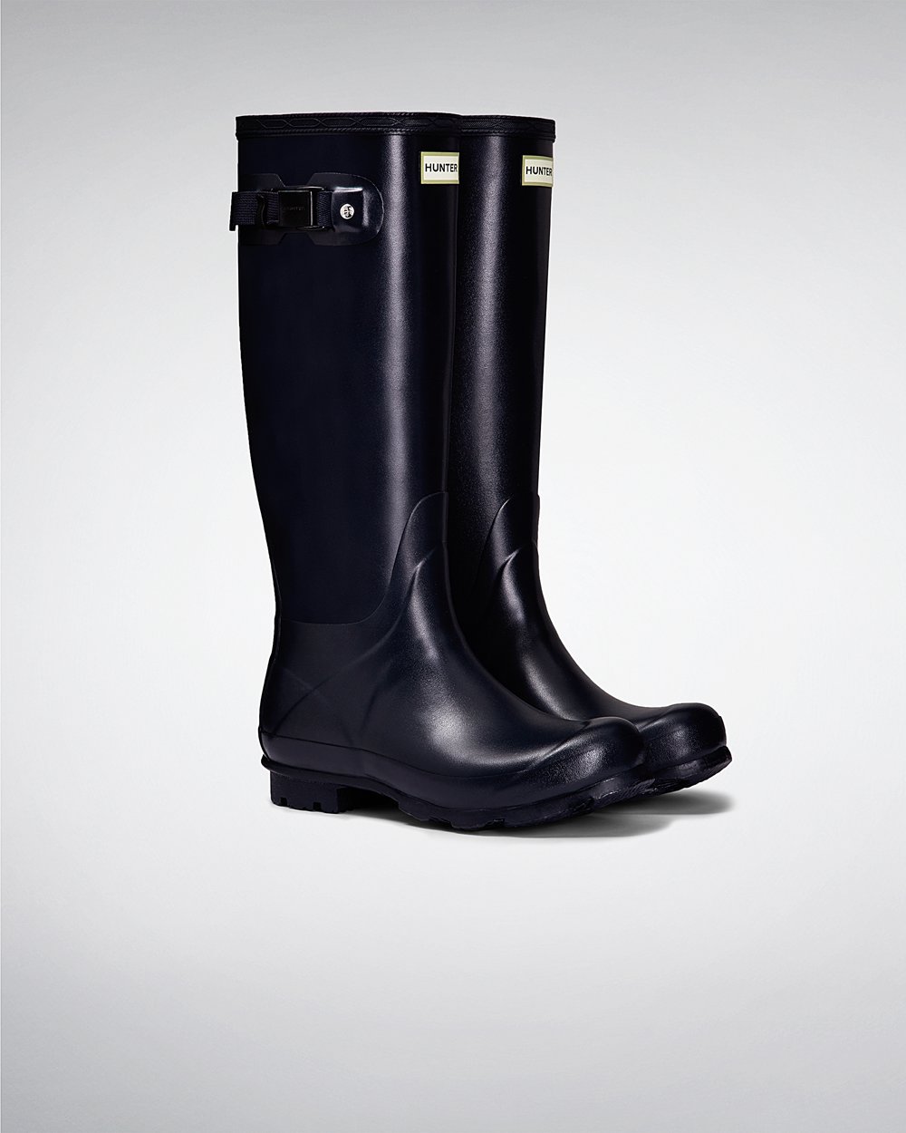 Galochas Altas Hunter Feminina Azul Marinho - Norris Field - 87CRUAOBY